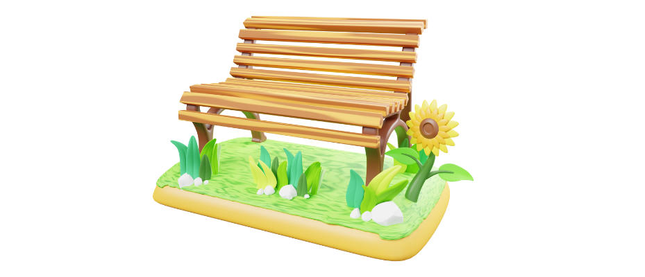 Tuinbank - Scharreltuine.nl